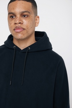 Logotrade profilprodukter bild: Iqoniq Trivor microfleece hoodie i återvunnen polyester