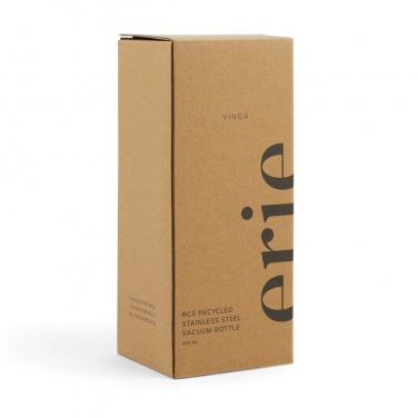 Logotrade profilprodukter bild: VINGA Erie RCS stål termosflaska 450 ml