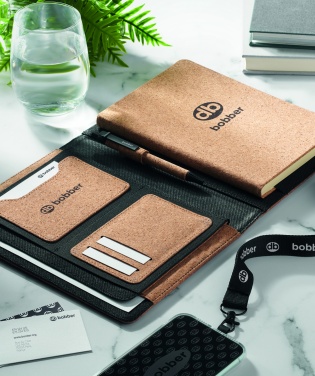Logotrade profilreklam bild: A5-dokumentmapp i kork