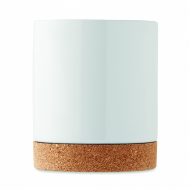 Logotrade kampanjprodukter bild: Mugg med korkfot 280 ml