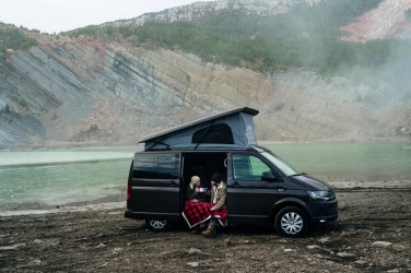 Logotrade kampanjprodukter bild: Fleece filt med sherpafoder