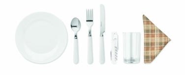 Logotrade presentreklam bild: Flätad picknick korg 4 pers.