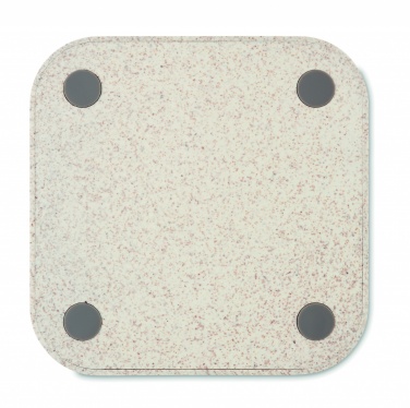 Logotrade profilprodukter bild: trådlös laddplatta i vete