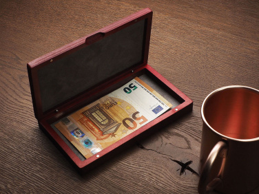 Logotrade presentreklam bild: Sedellåda i trä 1816121