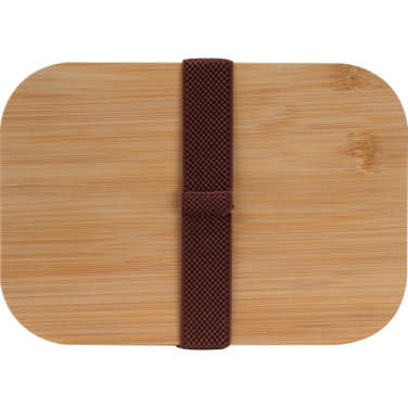 Logotrade kampanjprodukter bild: Set Lunchbox med rostfri flaska Toronto