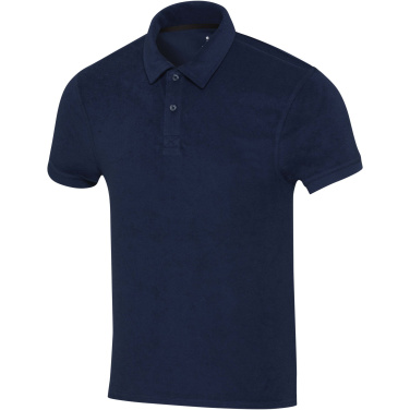 Logotrade kampanjprodukter bild: Akoya unisex polo av återvunnen frotté