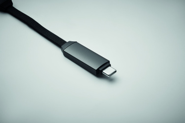 Logotrade kampanjprodukter bild: nyckelring 60W laddningskabel