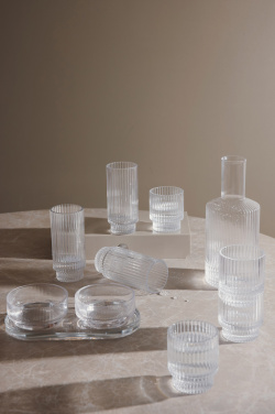 Logotrade reklamprodukter bild: VINGA York highball glas, 4-pack