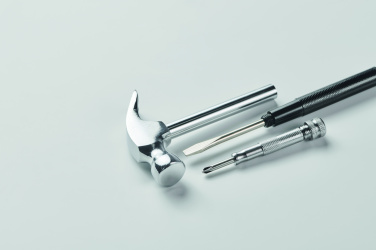 Logotrade reklamprodukter bild: Hammare/skruvmejsel