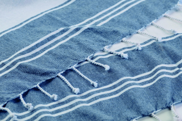 Logotrade profilreklam bild: Strandväska med hamamhandduk